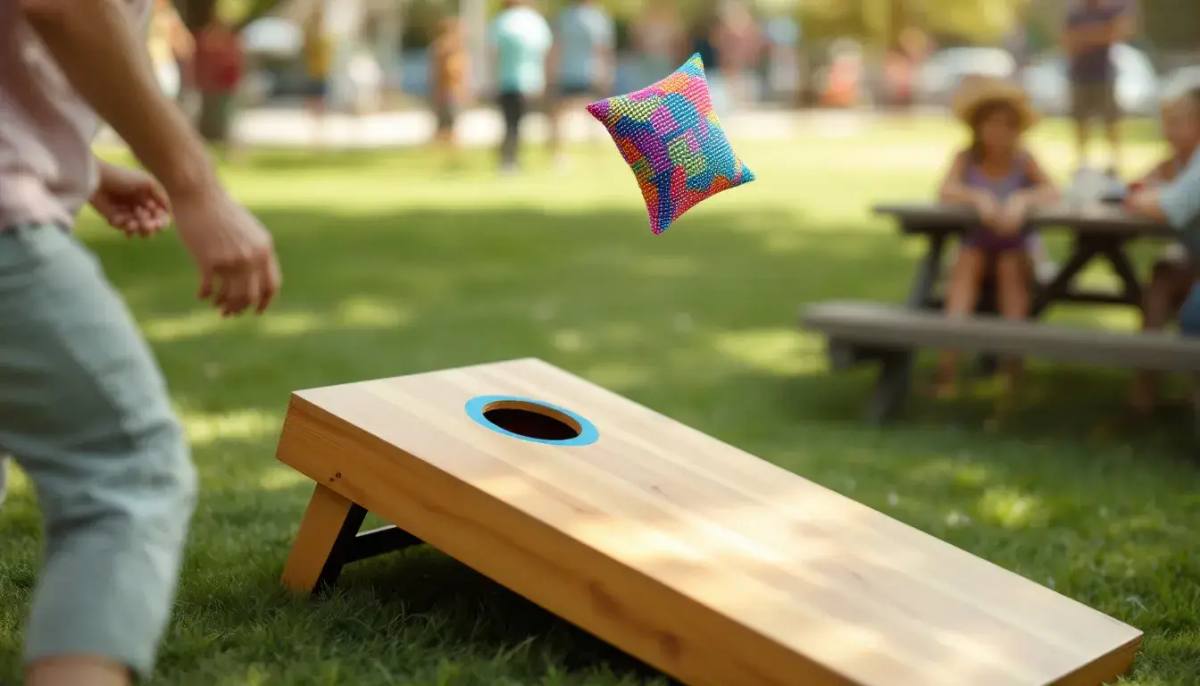 CORN HOLE TOSS GAME