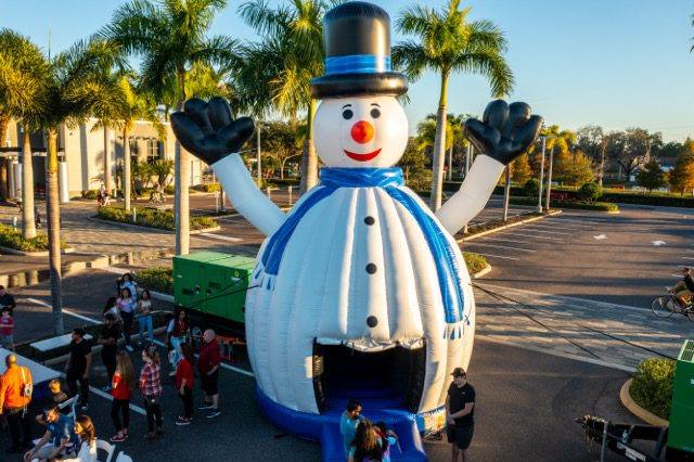 SNOWMAN BOUNCY