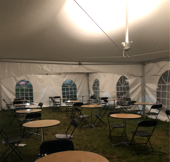 LED UPLIGHT FOR TENTS