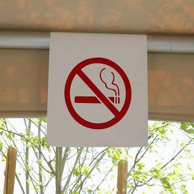 NO SMOKING SIGN